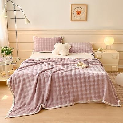 Decken Überwürfe, Gestreift Polyester Weich Decken