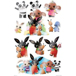 Bambolino Toys, Sticker, Bing Fensteraufkleber Maxi (9 Sticker)