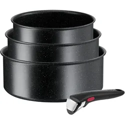 TEFAL Ingenio Black Stone Set 4-tlg.