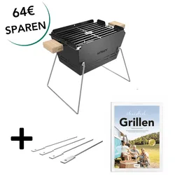 Knister Grill | Bundle | Kohle | Schwarz
