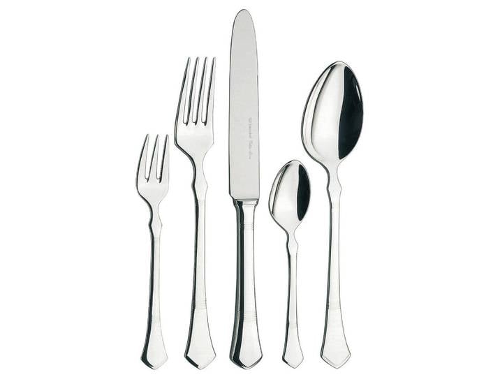 Berndorf Besteckset, Silber, Metall, 60-teilig, 40x5.5x40 cm, Essen & Trinken, Besteck, Besteck-Sets