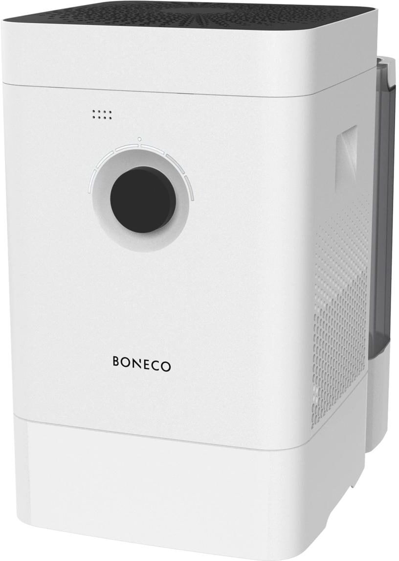 BONECO Luftbefeuchter "Hybrid H400 SMART 60 m²", weiss (weiß), B:40cm H:46,5cm T:28cm, Luftbefeuchter, Luftbefeuchter weiß Einheitsgröße