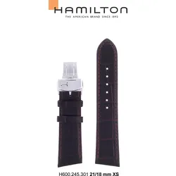 Hamilton - Ventura Band-set Leder-braun-21/18-xs H690.245.301 - braun