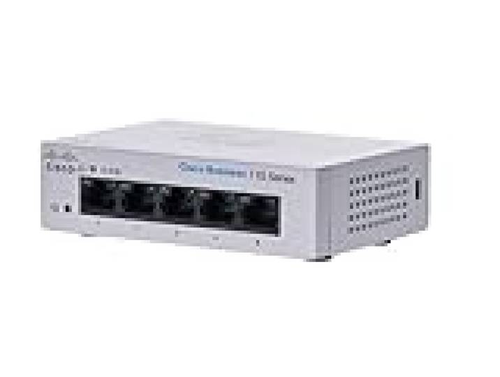 Commutateur Non administrable Cisco® Business CBS110-5T-D 5 Ports GE Bureau Alim. Externe Garantie limitée à Vie