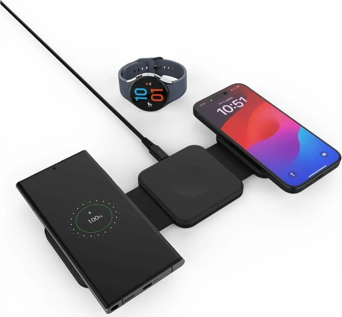 FIXED Flex für Samsung 15 W+3 W+15 W schwarz