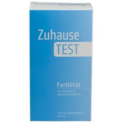 ZUHAUSE TEST Fertilität Samenflüssigkeit 1 St