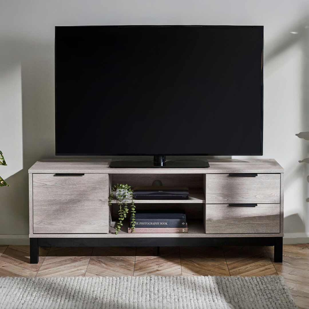 Wade Logan Yonkers TV Stand for TVs up to 65" Grey 65"