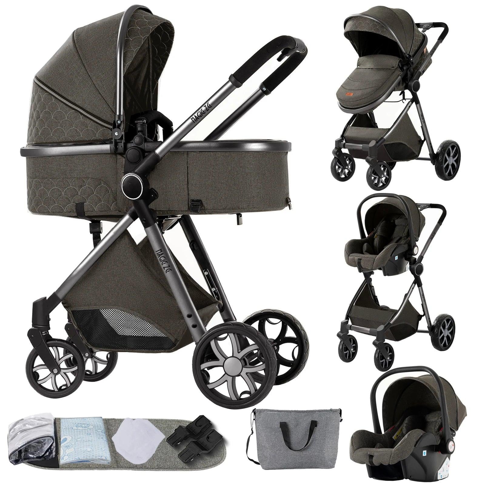 Selius Kinderwagen 3-in-1 set met autostoeltje