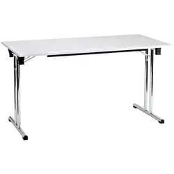 SODEMATUB Klapptisch 160 cm Gestell chromfarben grau, 160 cm