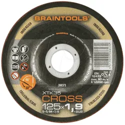 TS XTK35 125 - Trennscheibe, Edelstahl, 125 mm, 1,9 mm, XTK35, 22,23 mm