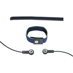 BJZ, Zubehör Arbeitsschutz, ESD Erdungsset 4.5 mm (Erdungskabel + Erdungsarmband)