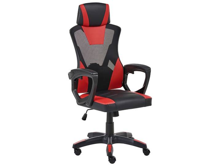 BÜROSTUHL Kunstleder Rot Ignis