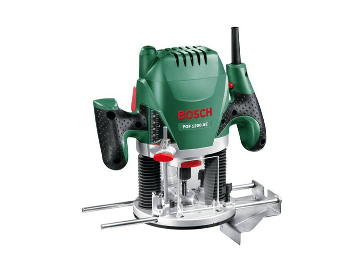 Oberfräse BOSCH POF 1200 AE , grün, B:295mm H:162mm L:295mm, Fräsmaschinen, Oberfräse