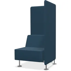 Profim Wall In 22 Variante 1 Sessel mit zwei Trennwänden frei konfigurierbar