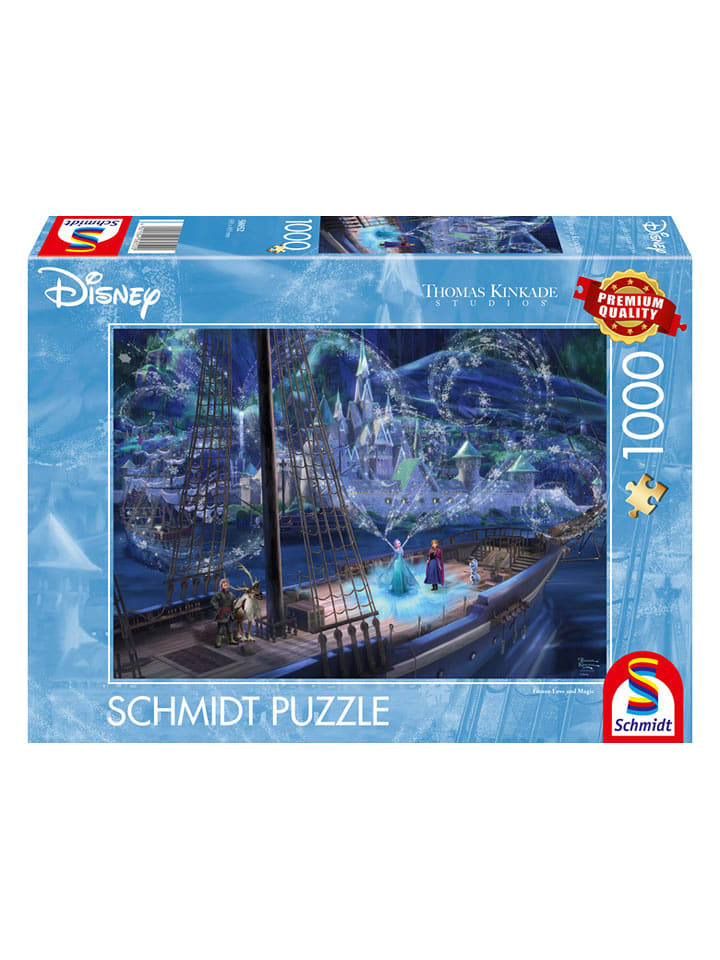 Schmidt Spiele 1.000tlg. Puzzle "Disney, Frozen, Love and Magic" - ab 12 Jahren - onesize