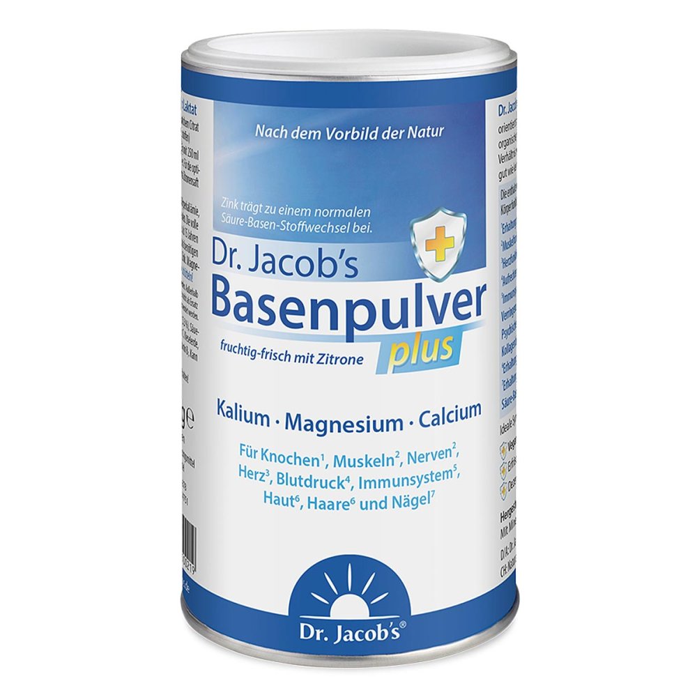 Dr. Jacob's Medical GmbH Dr. Jacob's Basenpulver plus Kalium Magnesium Calcium Citrat 03074878