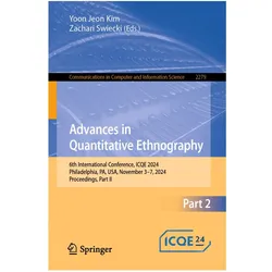 Advances in Quantitative Ethnography, Fachbücher