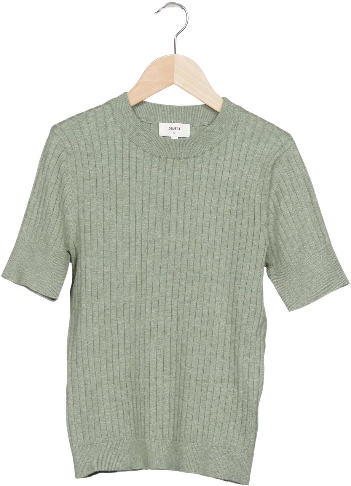 Object Damen Pullover, Grün, Gr. S, Synthetik / Viskose - Second Hand