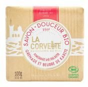 La Corvette Savon Bio Doux à la Grenade et Beurre de Karité 100g - Pain 100 g