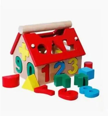 Friendly Fresh Finds Montessori Math Toy For Toddlers Educational Wooden Puzzle Toys Count Number House Shape Matching Games Board Toy Montessori Math Toy For Toddlers Educational Wooden Puzzle Toys Count Number House Shape Matching Games Board Toy