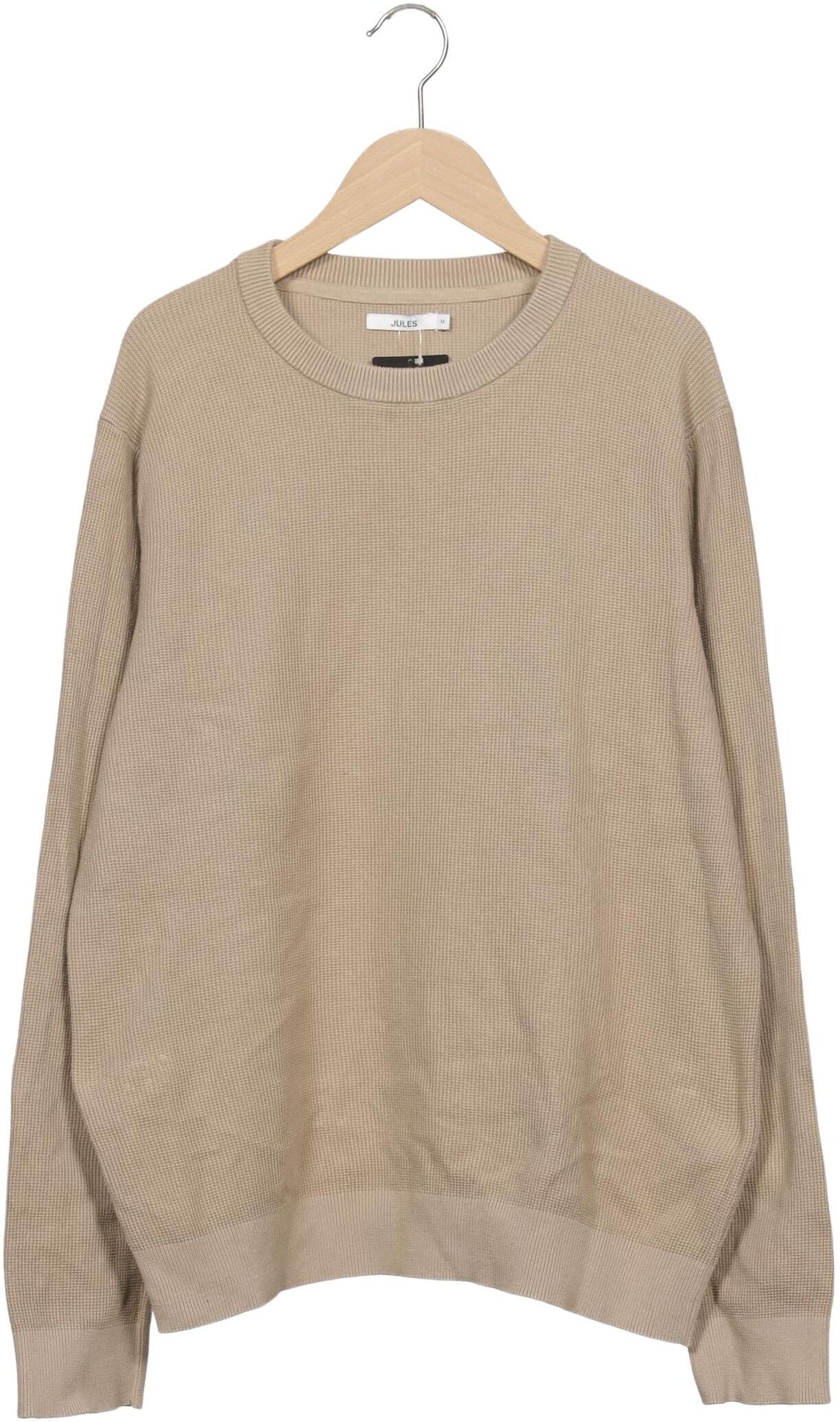 Jules Herren Pullover, Beige, Gr. M, Baumwolle - Second Hand
