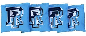 Skip's Garage University Of Rhode Island Rams Light Blue Cornhole Bags