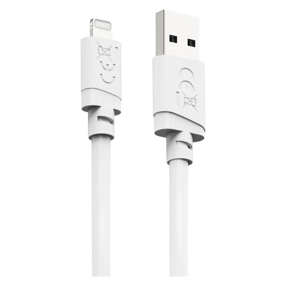 Hama Ladekabel, USB-A - Lightning, für iPhone/iPad, MFi, 2 m, Weiss (2 m, USB 2.0) (00201801)