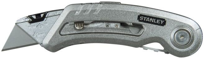Couteau de sport Quickslide II L. 120 mm type de lame,lame de sport/trapézoïdale ; Stanley (0-10-813)