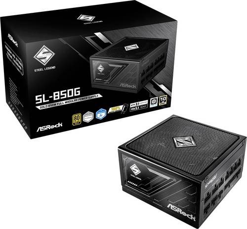 ASRock Steel Legend SL-850G PC Netzteil 850W ATX 80PLUS Gold