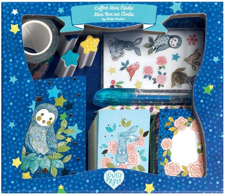 Lovely Paper Mini Coffret Elodie - Djeco