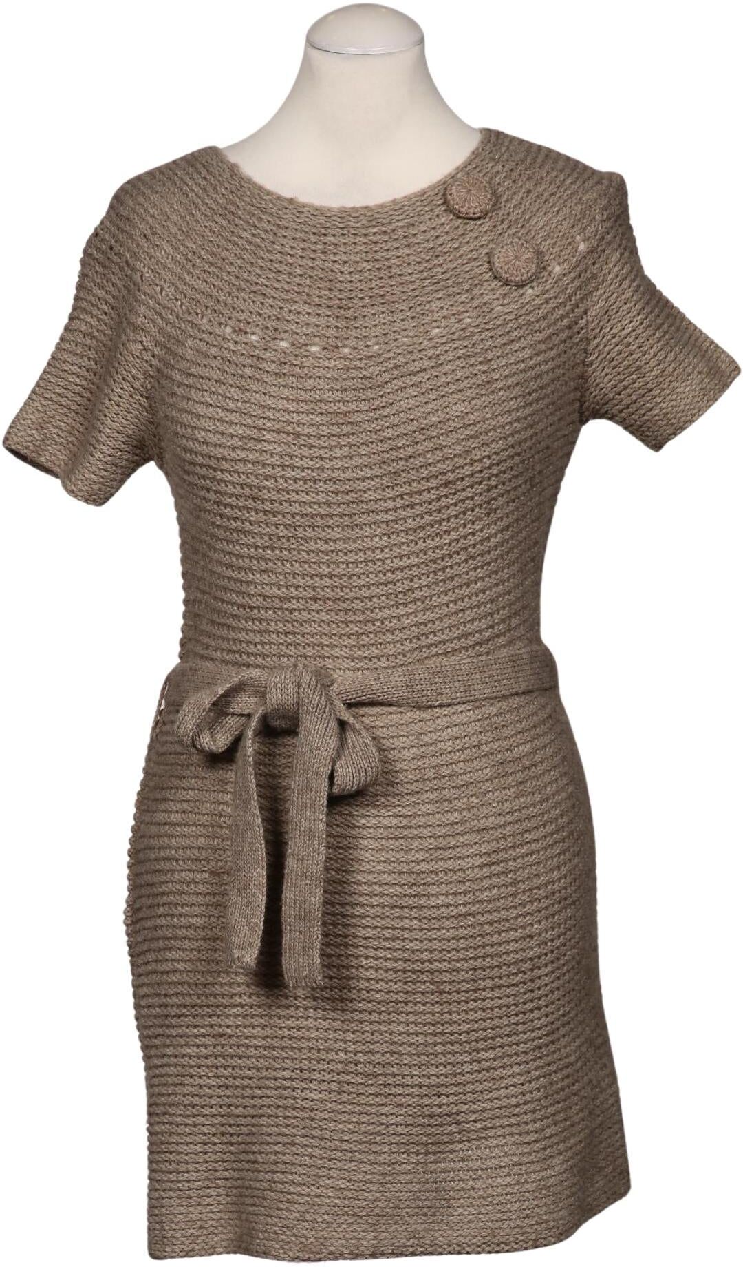 wallis Damen Kleid, Beige, Gr. EU 38, Synthetik / Wolle - Second Hand