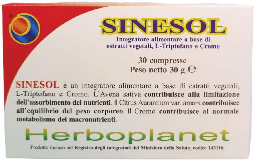HERBOPLANET Srl SINESOL 30CPR