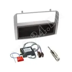 Autoradio 1-DIN Einbaurahmen Radioblende+Adapter Einbauset für Alfa Romeo 147...
