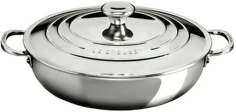 Le Creuset Signature Stainless Steel 30cm Shallow Casserole