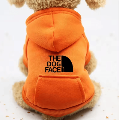 Inspire Picks Cozy Trail Cowboy Pet Sweater For Dogs & Cats orange xsold