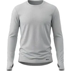 2XU Longsleeve Ignition Grid Base Layer, Größe S in Grau Grau
