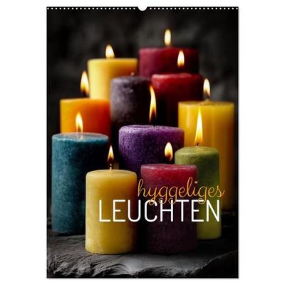 Hyggeliges Leuchten (Wandkalender 2027 DIN A2 hoch), CALVENDO Monatskalender