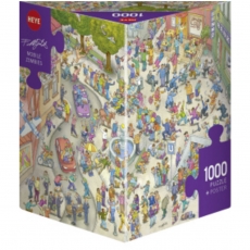 Heye Puzzle - Mobile Zombies - Triangular 1000 Teile 296306