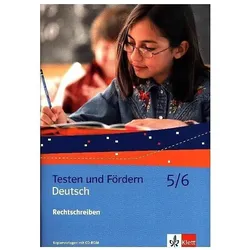 Rechtschreibung 5./6. Schuljahr - Kopiervorlagen mit CD-ROM, Schulbücher von Ernst Klett Verlag