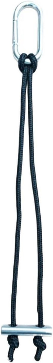 Zwarte Wateremmer Hanger voor Stalbevestiging en Paarden Voeren - 41 cm