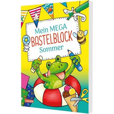 Mein MEGA Bastelblock: Sommer, Taschenbuch von Laura Leintz, Carlsen, 978-3-551-19229-5
