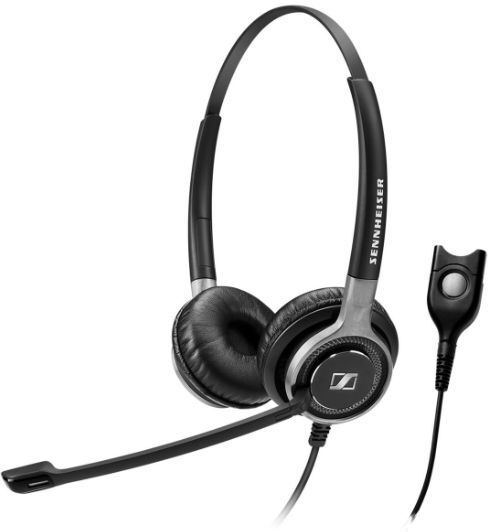 EPOS IMPACT SC 660 TC - QD Duo Casque téléphonique filaire évolué compatible avec les prothèses auditives