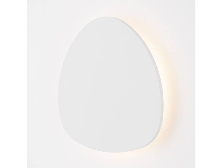 Wandleuchte Atena Ø 25cm Weiß/Weiß Material: Metall Metallart: Aluminium Oberfläche Metall: Lackiert LED LED-Platine