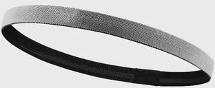 Market Central Non Slip Sports Headband Quick Dry Sweat Band For Running Yoga Fitness grey