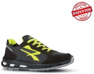 Scarpe antinfortunistiche Sparco Asher nere basse leggere S1P Personalizzate o neutre U-Power