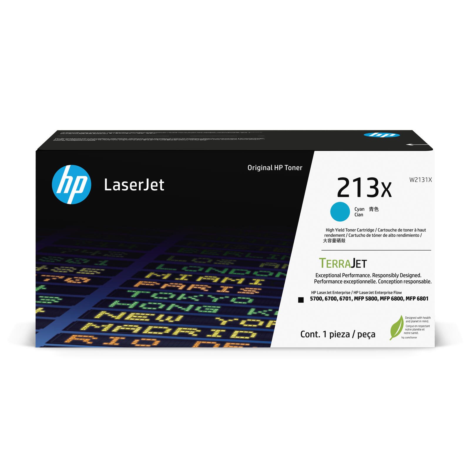 HP Inc. HP Original 213X Toner - cyan (W2131X)