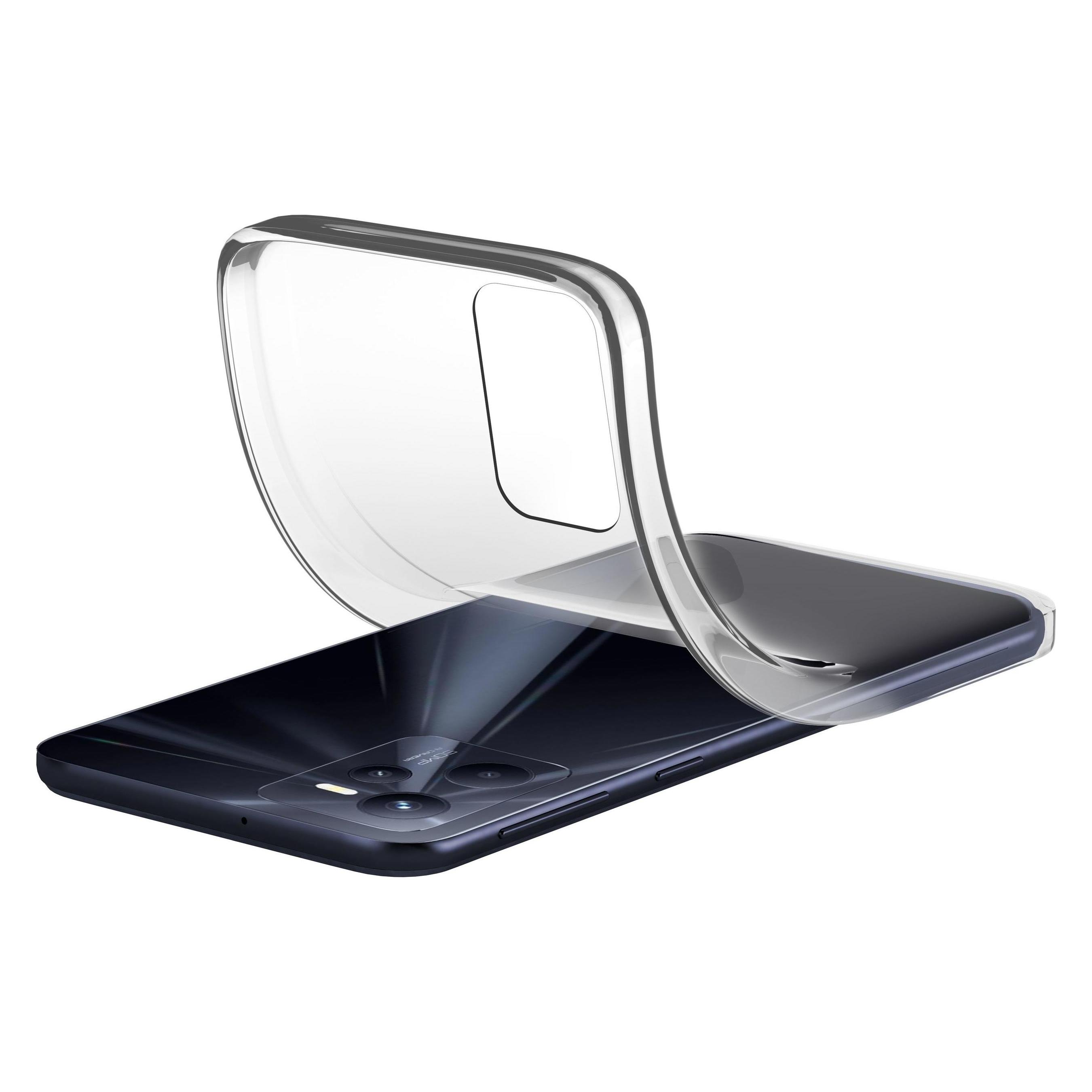 Cellularline Soft - Realme C35 Schützt und verbessert das Smartphone-Design Transparent (Realme C35) (SOFTREALMEC35T)
