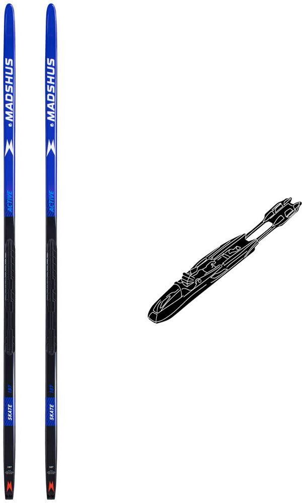 Madshus  - Pack Ski Nordique Active Skate - 187 + Performance Skate - Ski Nordique