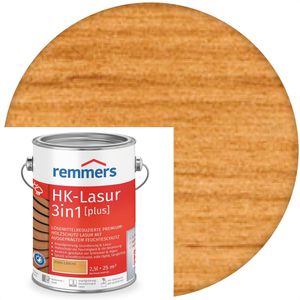 Remmers Holzlasur HK-Lasur 3in1 plus, 2,5l, außen, wetterfest, pinie / lärche