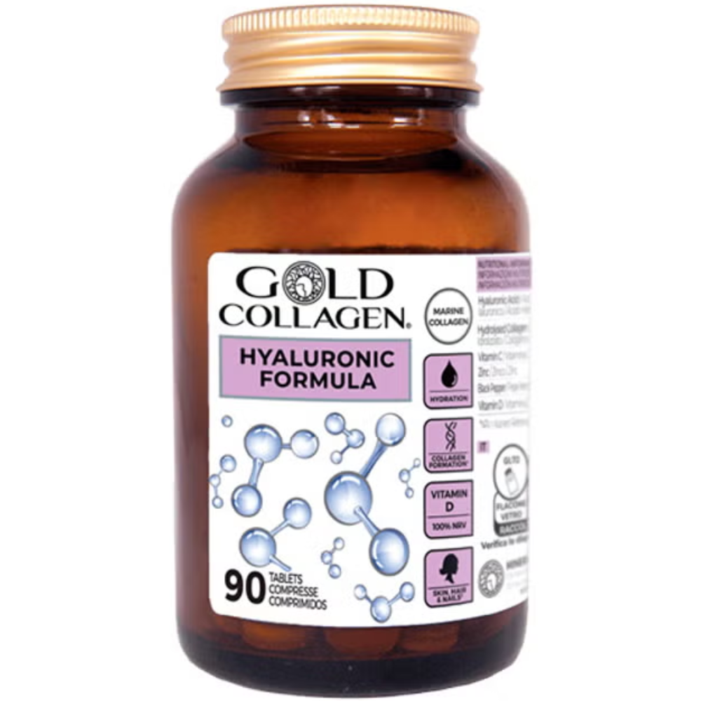 Gold Collagen Hyaluronic Formula Food Supplement with Hyaluronic Acid 90&nbsp;pills